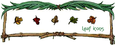 Leaf icons